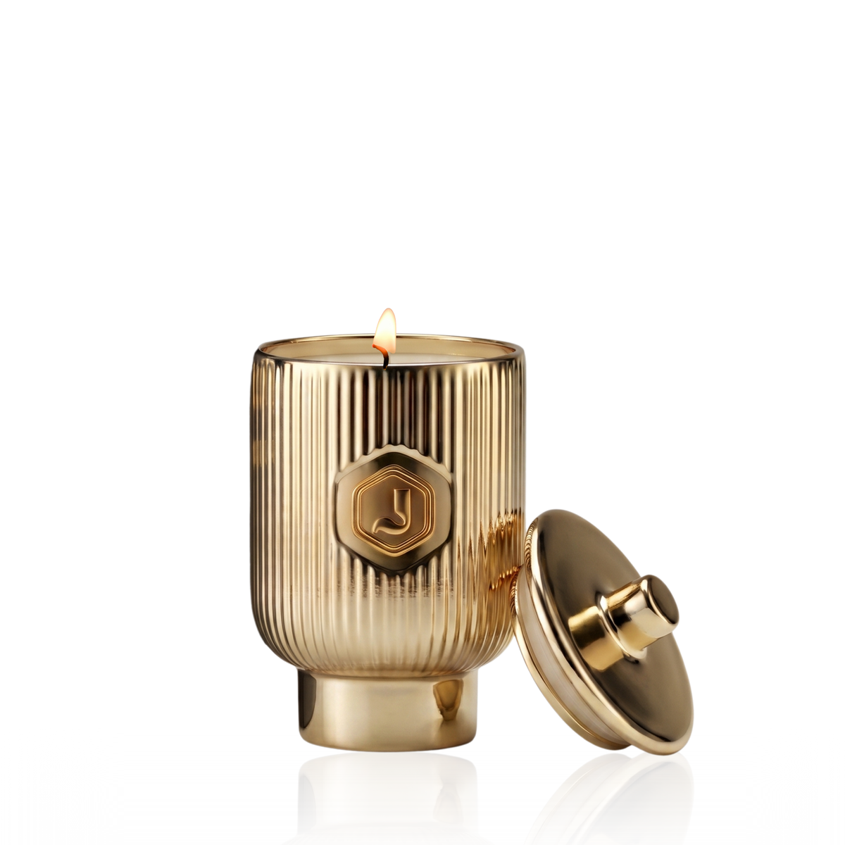 Wild Rose & Oud Scented Candle