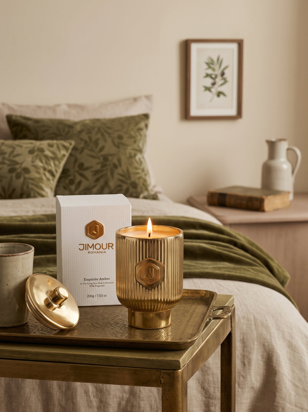 Exquisite Amber Scented Candle