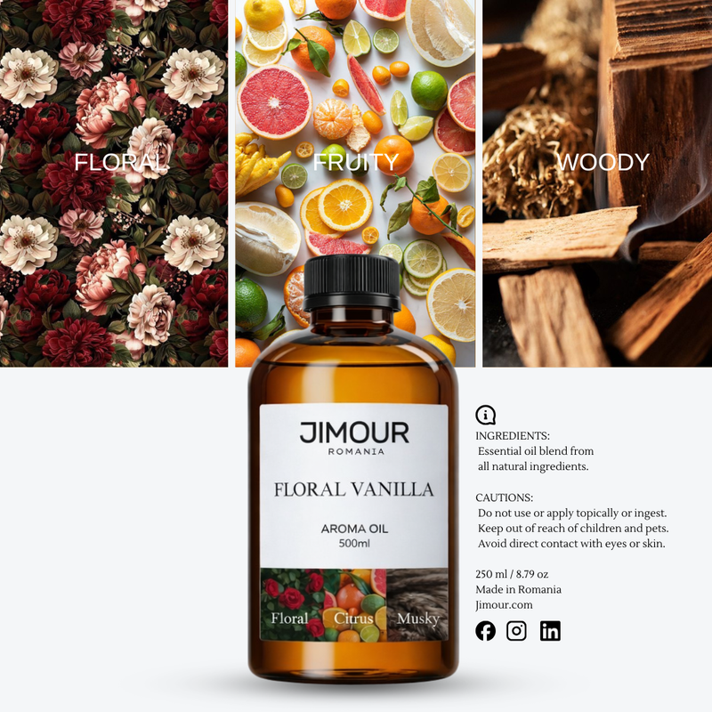 Floral Vanilla Aroma Oil 500ml